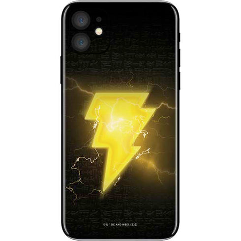 DC Comics Black Adam Lightning Bolt iPhone 11 Skin